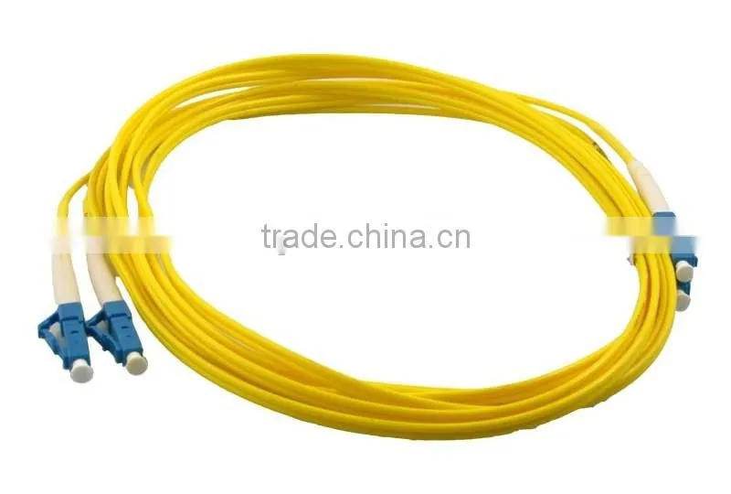 LC-LC Singlemode duplex 2.0&3.0mm fiber optic patch cord with factory price