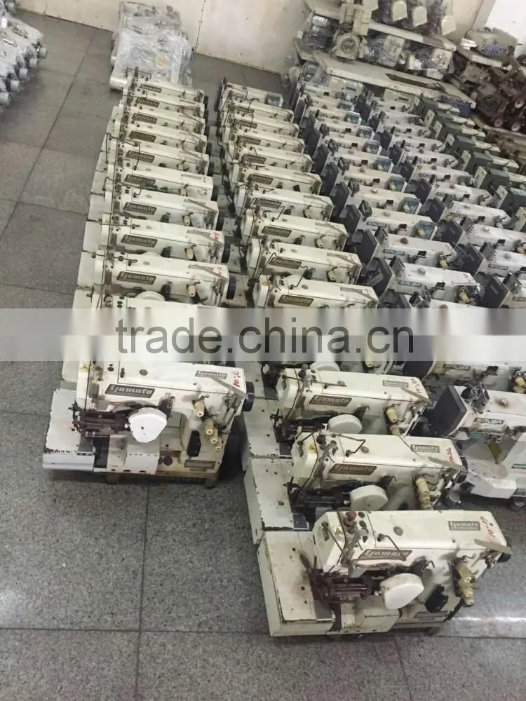 used japan yamato interlock industrial sewing machine