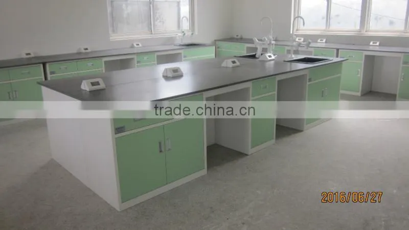 used school lab island work bench sude bench wall bench for labs