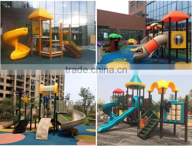 2015 hot sale commercial Kids Games Plastic Outdoor Playground