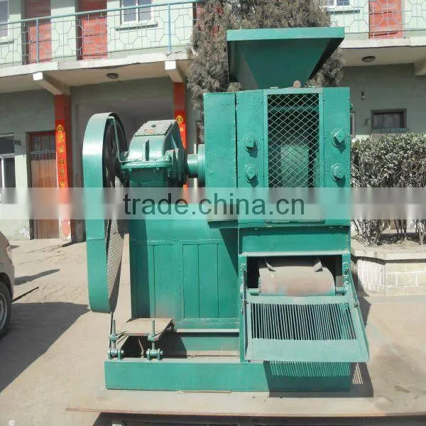 CE approved high efficiency roller ball briquette press machine from stock