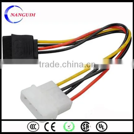2014 nwe year hot product on alibaba in China ul 2919 computer cable sata splitter cable