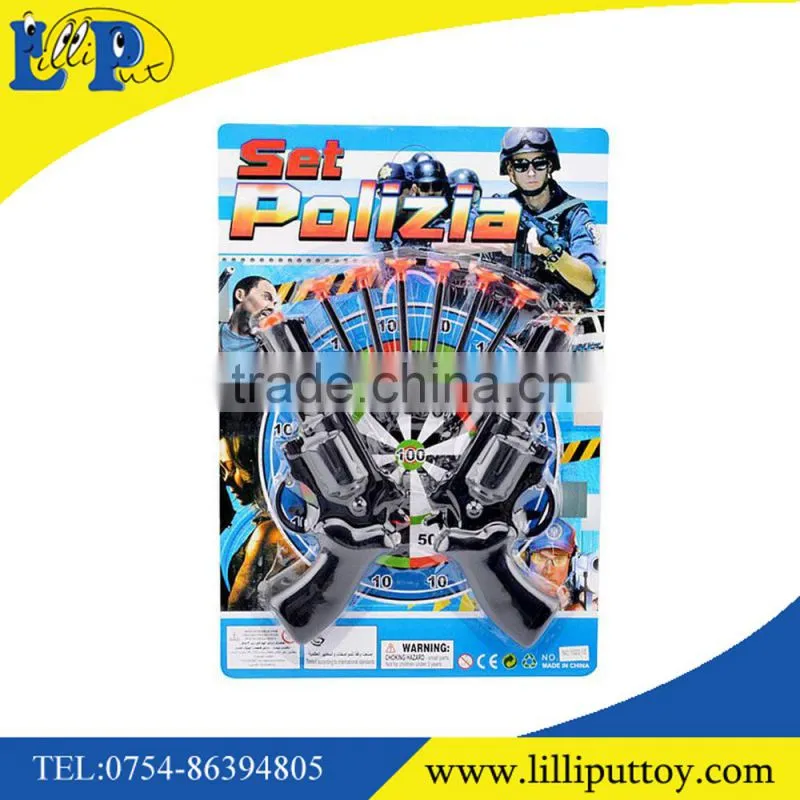 Newest soft shooting bullet gun police set toy for kid