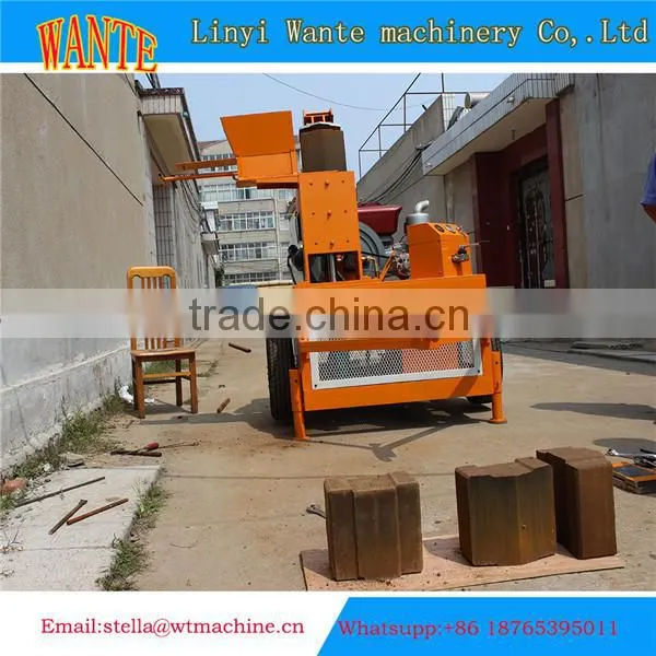 WT1-20 low price clay brick in dubai ecological bricks machine with earth