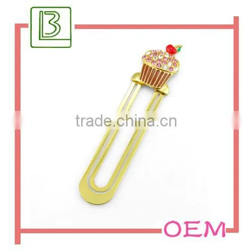 gold wedding favor gift bookmark
