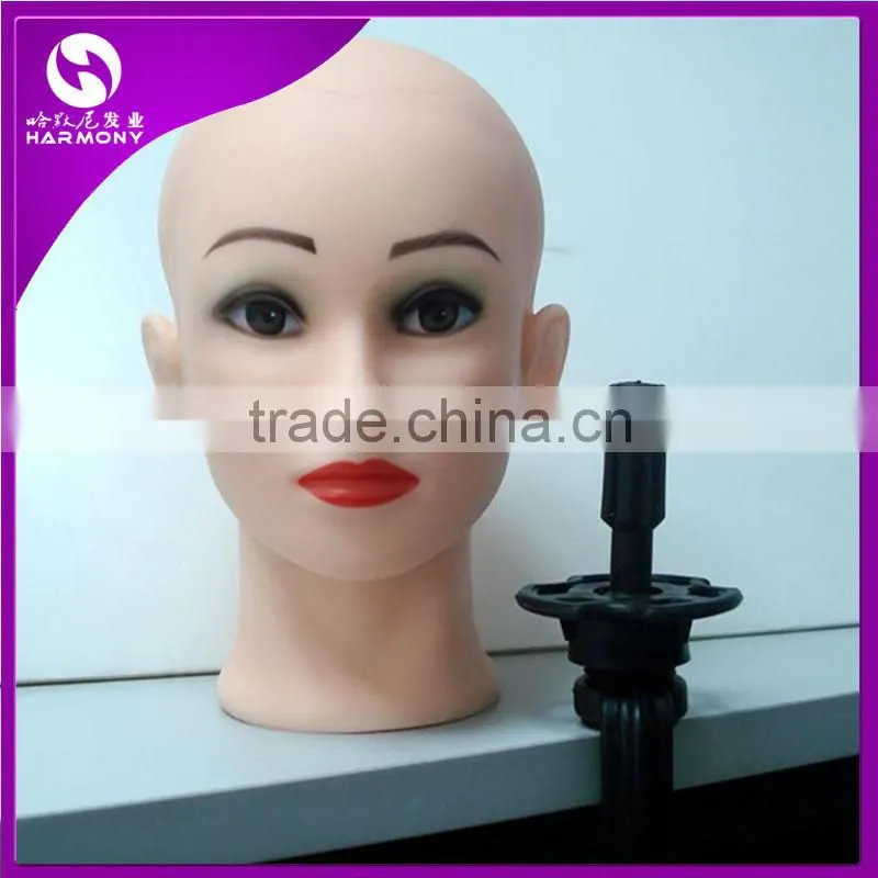 mannequin head holder Black Color best quality training head stand/Training Head Holder