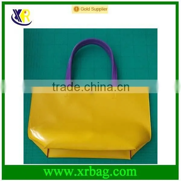 Custom new women PU tote bag handbags