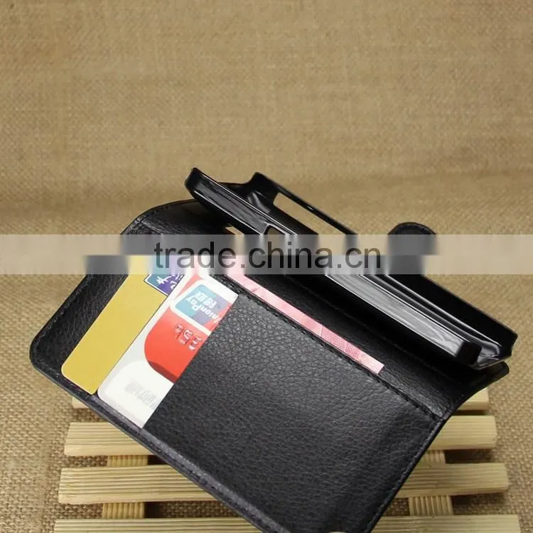 Hot Selling Cheap Mobile Phone Leather Flip Cover Case For Asus Zenfone 4