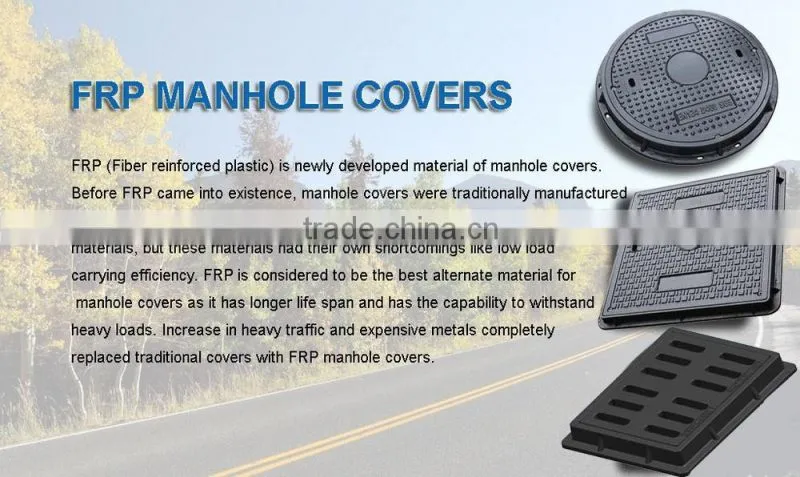 Cost price super quality bmc manhole cover with rime