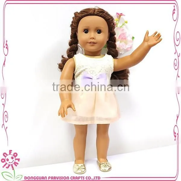 Plastic pvc vinyl doll American high quality baby girl doll