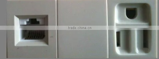 2 Gang Anpu Computer Zinc Ally Pop-up Floor Socket Box