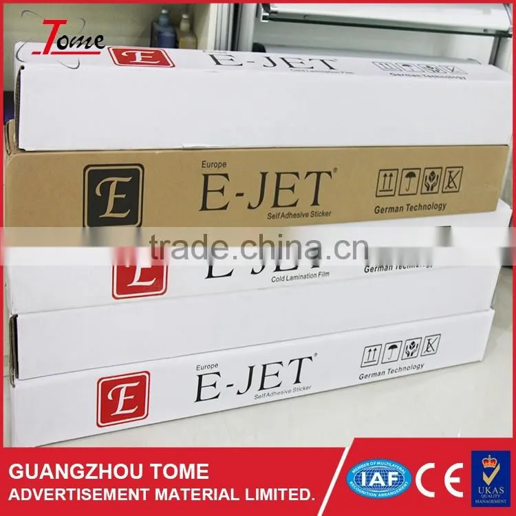 Guangzhou factory 140gsm PVC adhesive vinyl with low price