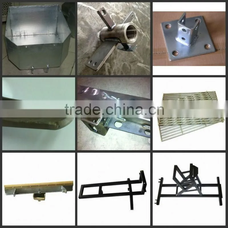 welding machined steel tubes/ arc welding parts/ welding services