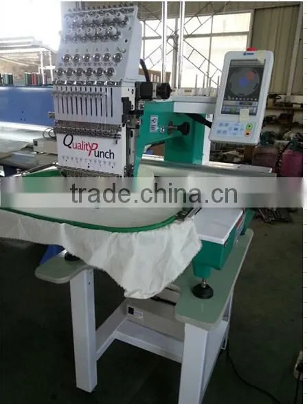 different head machine embroidering machine 4 heads needles embroidering machine