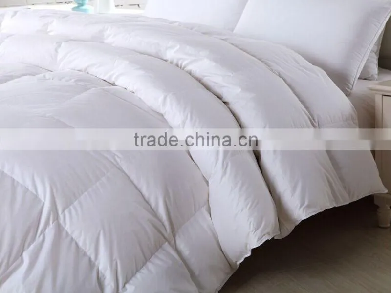 Queen 15%white duck down 85%soft feather fiber duvet