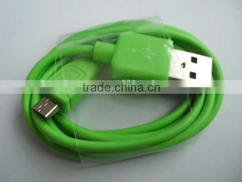 Micro USB Data Cable For Mobile Phone /Samsung Galaxy With ROHS