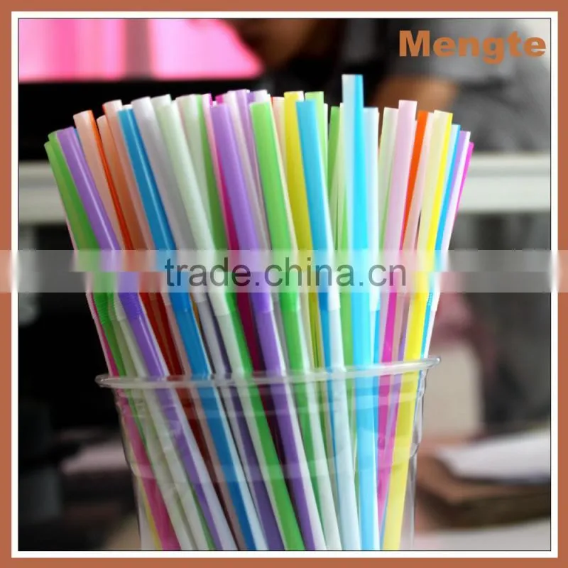 Mengte Wholesale Long Flexible Drinking Straw