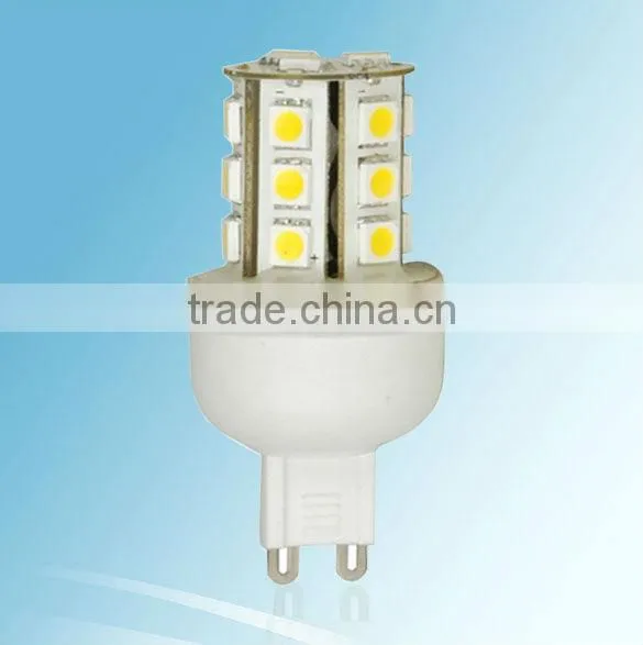 220-240VAC 4W 5050SMD 300lm G9 LED Bulb