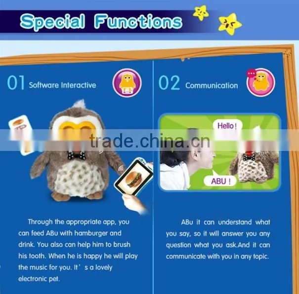 2014 Hot Sale new arrival Children Talking Audio Pet with Intelligent conversation function