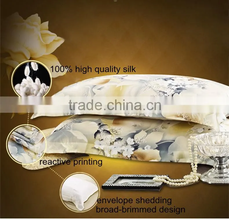 Pillow case, made of 100% silk, various colors are available
