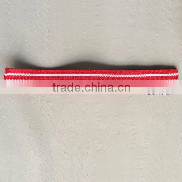 Striped jacquard ribbon jacquard strap jacquard band
