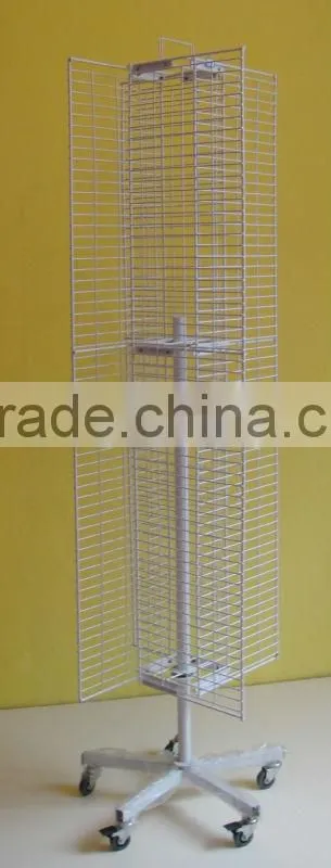 four sided spinning wire rack