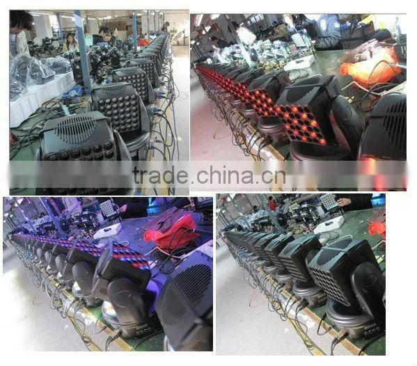 2012 NEW ! 36*3 RGBWA led moving light for stage decoration
