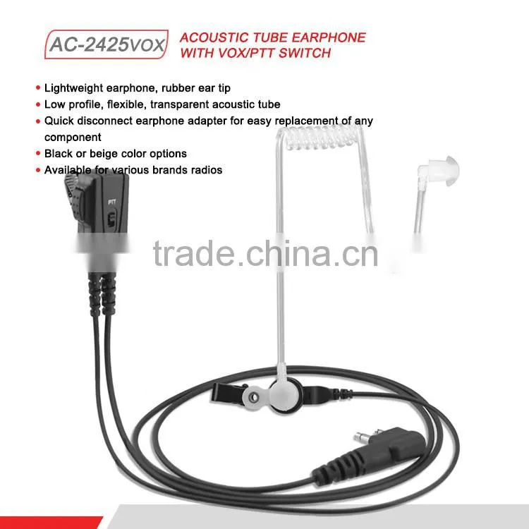 PTT Microphone Headset for Motorola Series Walkie Talkie Accessories