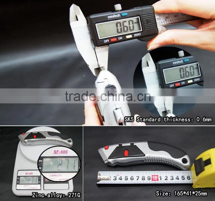 Heavy Duty 10 PCS Auto-loading blade Utility Knife