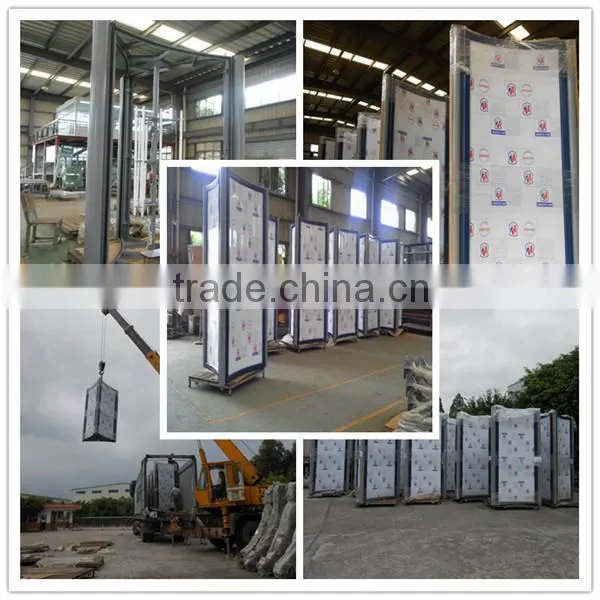 aluminum profile LED energy saving light box with 3 faces for advertising