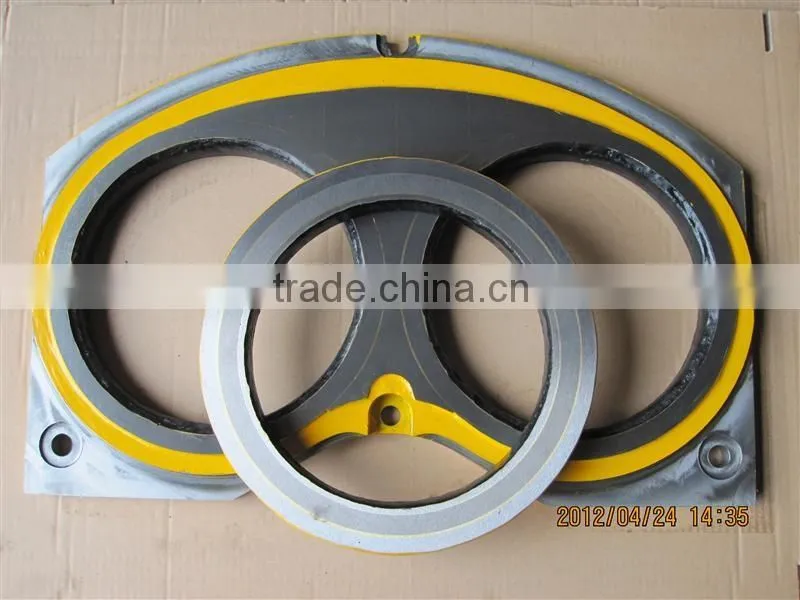 Tungsten Carbide Concrete Pump Plate And Cutting Ring
