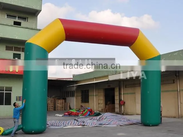 PVC material advertising inflatable arch gate,inflatable led arch for sale