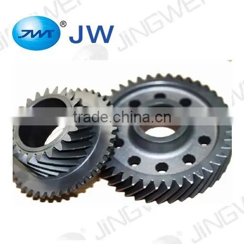 cylindrical helical gears for Hyundai Dymos gearbox auto parts high precision sewing machine gears