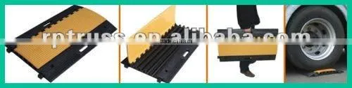 three channel Stage Cable Protector used in Events rental