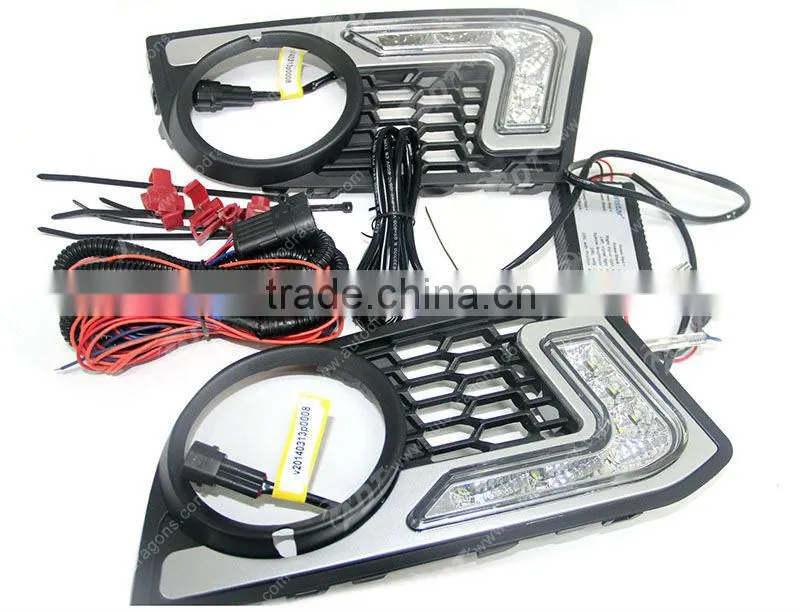 Exact Fit High Power LED Daytime Running Lights For 2010-13 for BMW 5 Series M-Tech (Fits for BMW)