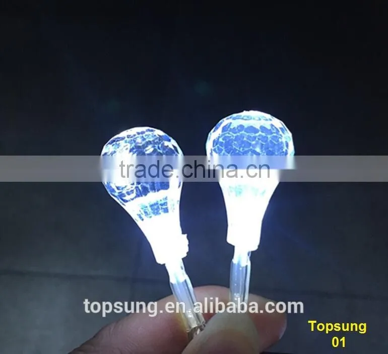 Strong PVC 68 leds white outdoor string lighting for outdoor