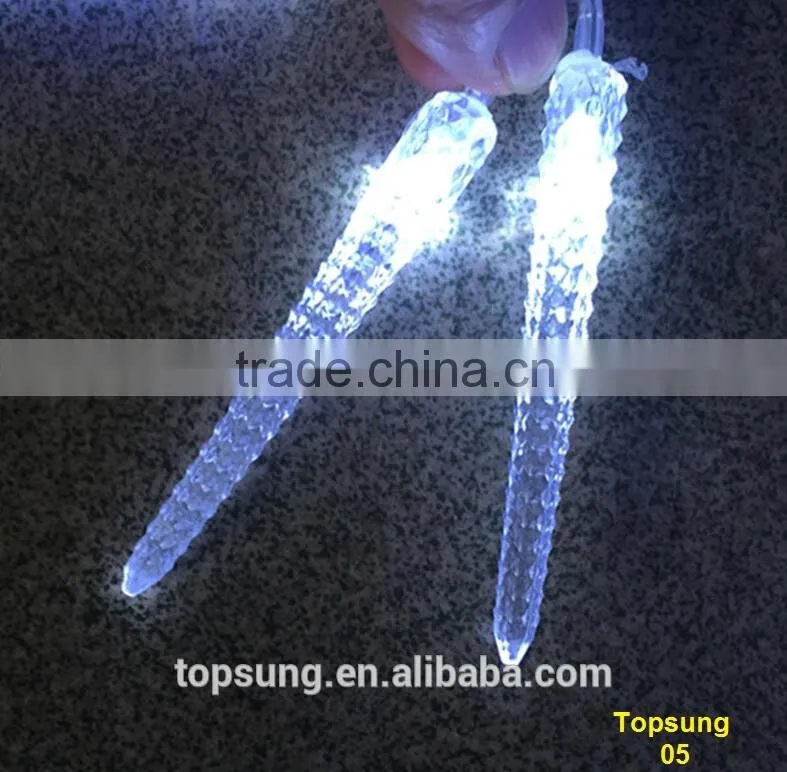 Strong PVC 68 leds white outdoor string lighting for outdoor