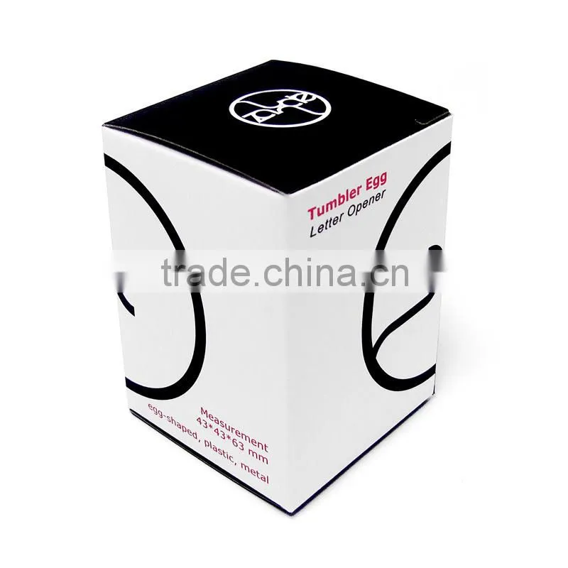 Egg Shaped Plastic Tumbler Letter Opener/promotional tumbler egg shaped letter opener