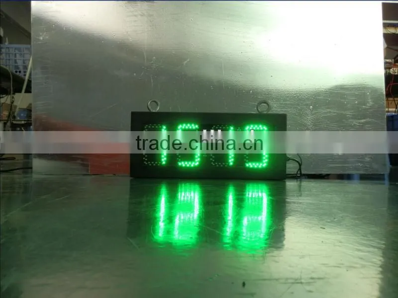 LED time and temperature signs, P20 red outdoor waterproof high quality alibaba express led time temperature sign