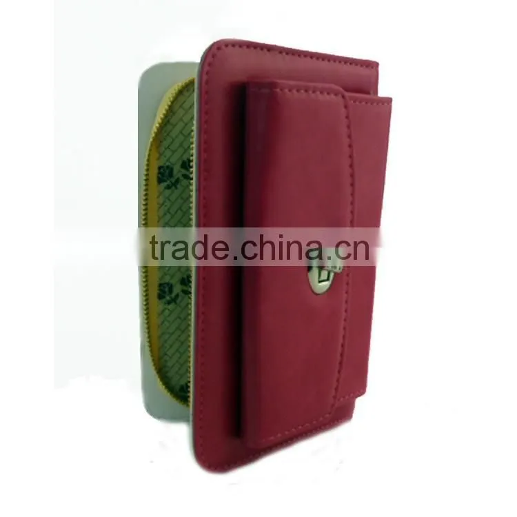Rose long purse trend girls wallets stylish girl pocket wallet good looking money bag