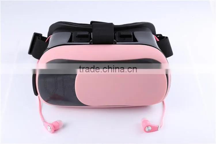 VR box 3.0 3d virtual reality glasses vr headset with earphone for mobile phones for 3.5inch to 6 inch