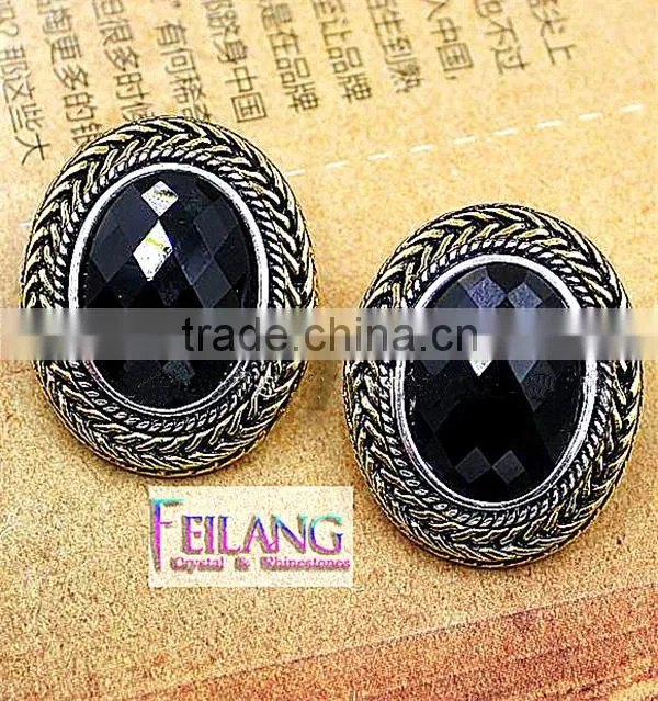 European And American Vintage Personality Alloy Earrings Stud Earrings