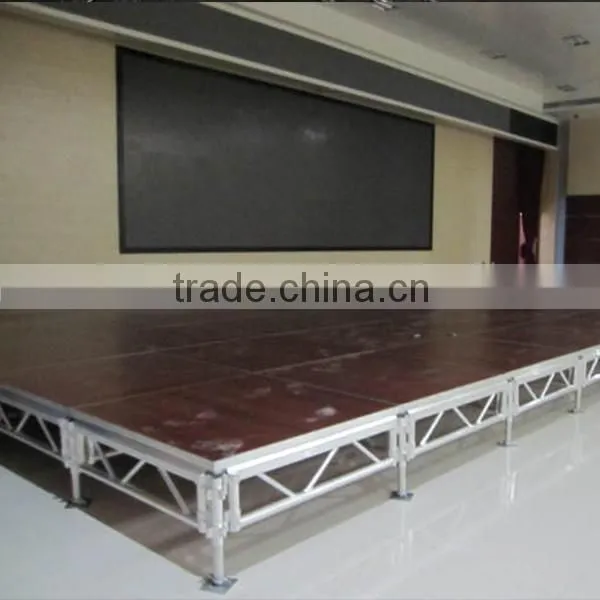 Concert Theater Church School Easy Set-up Wooden Stage Platform