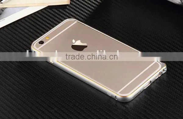 New arrival cell phone accessories for iphone 6 plus aluminum bumper