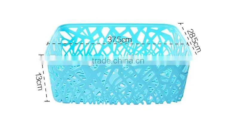 Hollow colorful Storage basket made in china