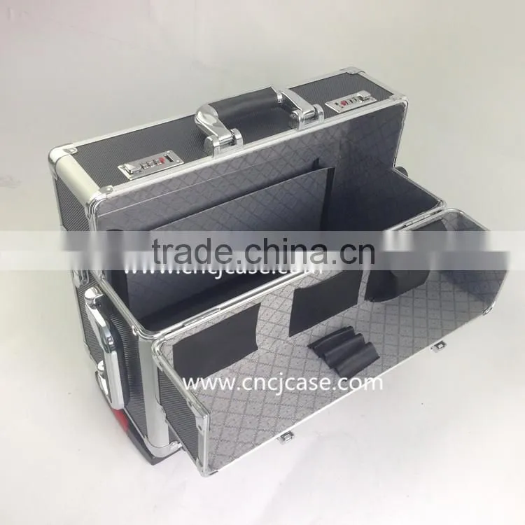 Korean casual aluminum trolley case