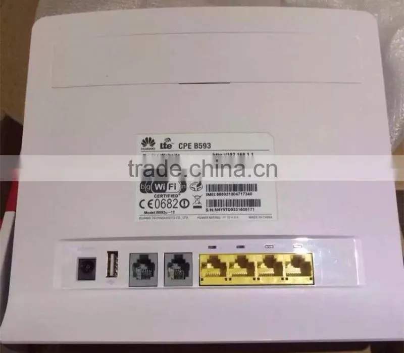 Huawei B593 LTE CPETDD/FDD 800/1800/2300/2600MHz 3G 900/2100MHZ GSM quad band