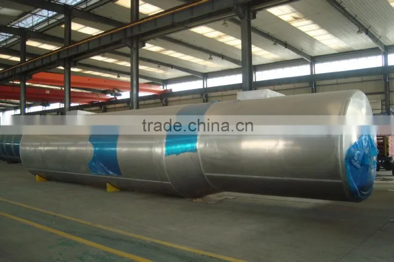 CIMC 3 Axles 50000 m3 crude Oil/Fuel Tanker Semi Trailer