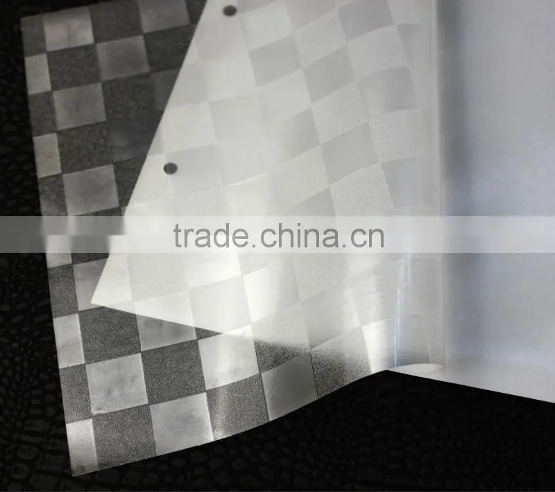 pvc flat decorative stained glass window film