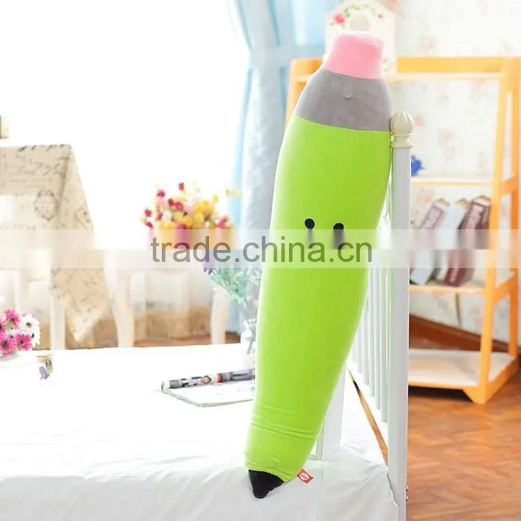 Different Shapes Stuffed Plush Colorful Funny Pencil Throw Pillow ,Plush Stuffed Creative Pencil Pillow